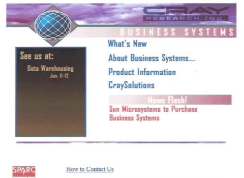 Cray Research Business Systems